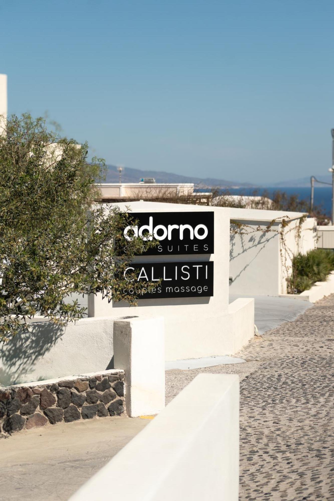 Hotel Adorno Oia Exterior foto